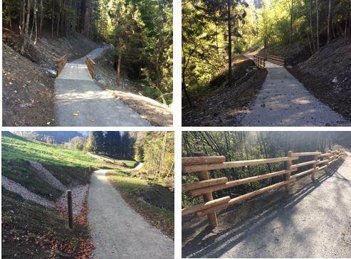 Aménagement d'un itinéraire cycles et piétons en bord de Dranse